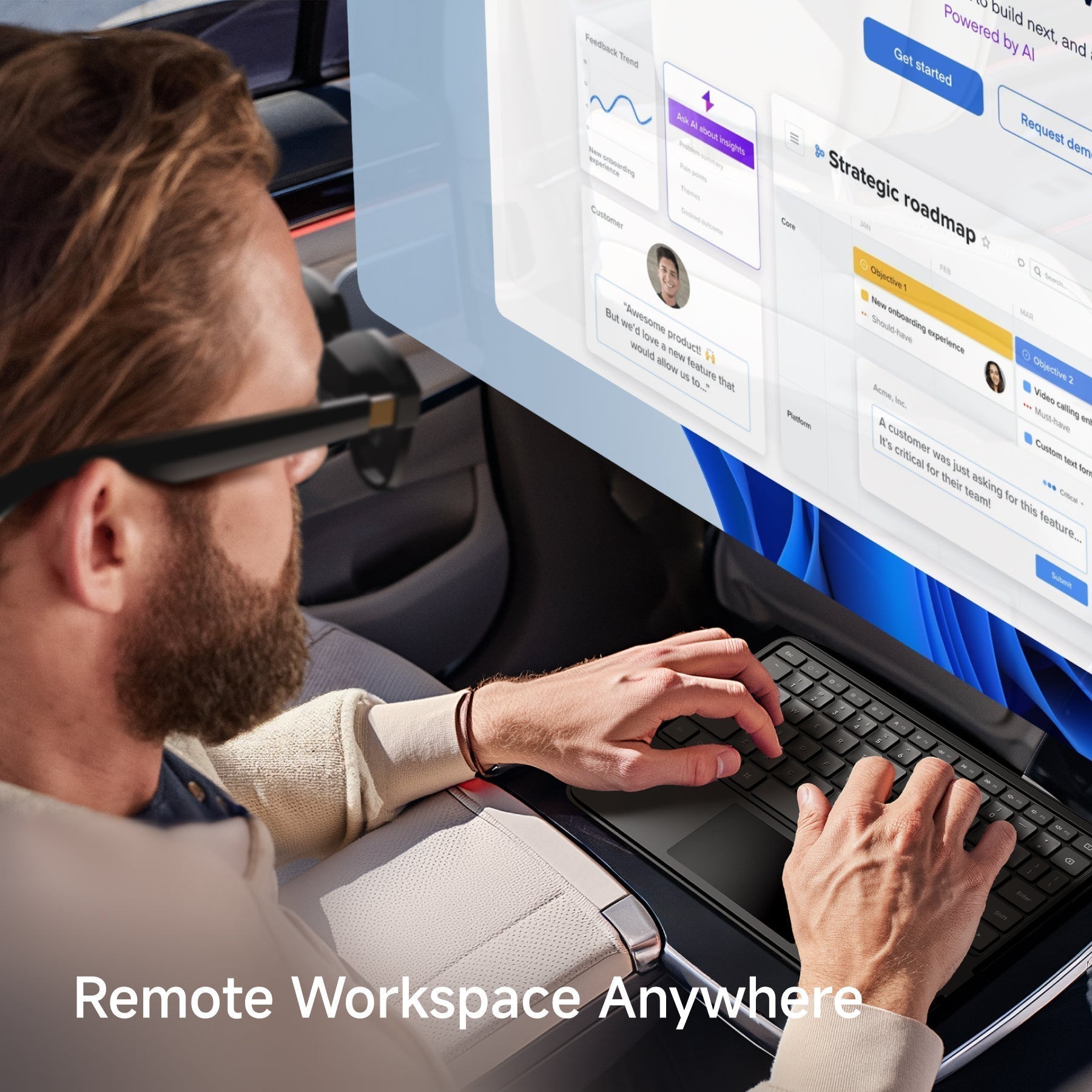 Media Reviews|Saying Goodbye to Desktops:How the INAIR Spatial Computer Will Redefine Remote Work in 2025