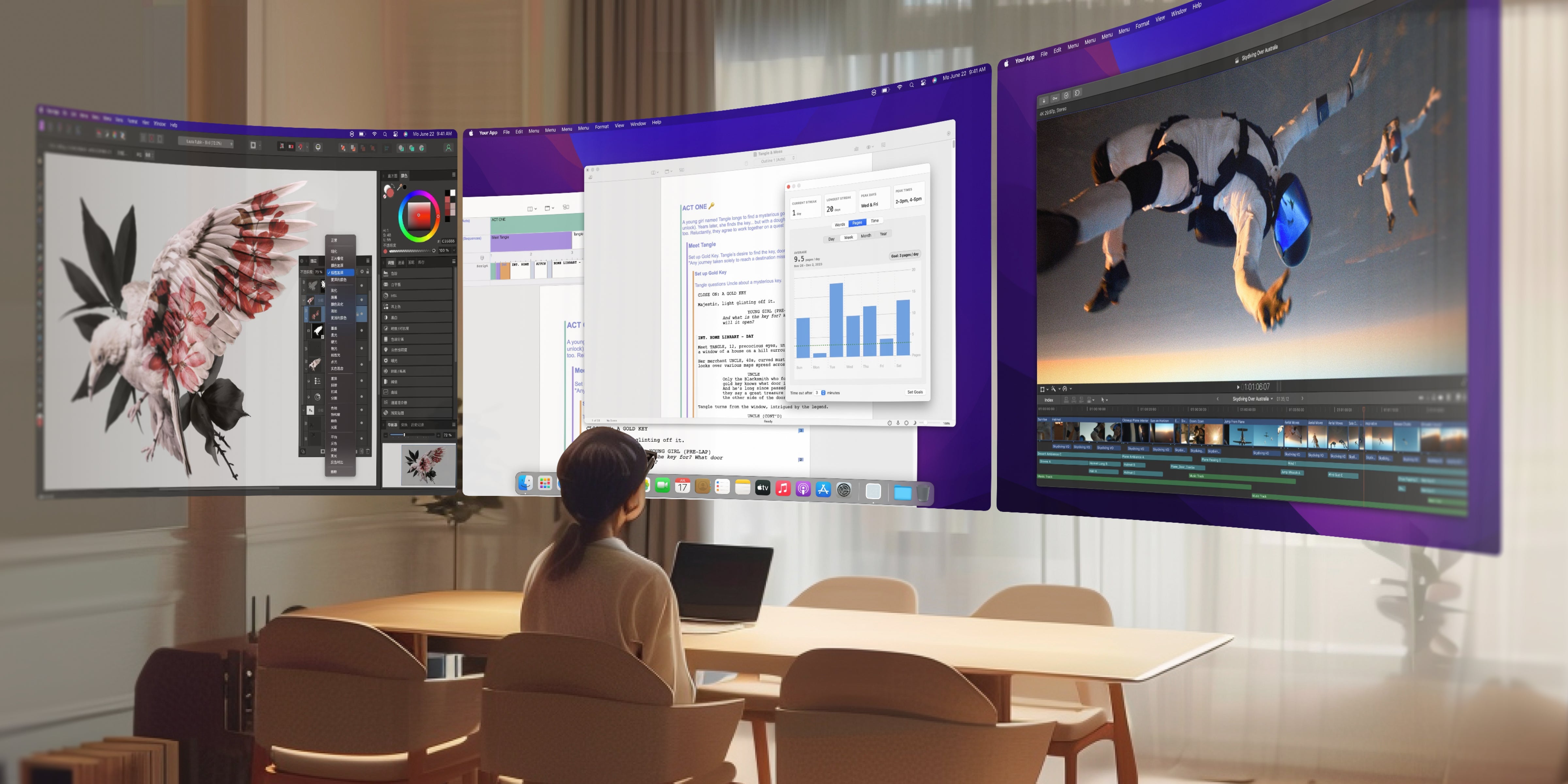 INAIR OS: Breaking Free from Flat Screens – The Ultimate Productivity Boost in Spatial Computing